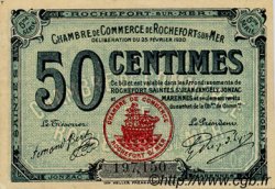 50 Centimes FRANCE régionalisme et divers Rochefort-Sur-Mer 1920 JP.107.17 TTB à SUP