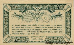 1 Franc Annulé FRANCE régionalisme et divers Rodez et Millau 1915 JP.108.07 TTB à SUP