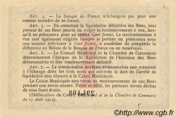 1 Franc FRANCE régionalisme et divers Rouen 1915 JP.110.10 TTB à SUP