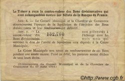2 Francs FRANCE régionalisme et divers Rouen 1920 JP.110.63 TB