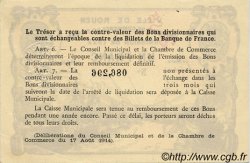 1 Franc FRANCE régionalisme et divers Rouen 1922 JP.110.68 TTB à SUP
