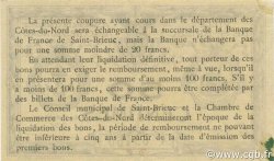 50 Centimes FRANCE régionalisme et divers Saint-Brieuc 1918 JP.111.11 SPL à NEUF