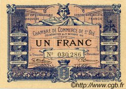 1 Franc FRANCE régionalisme et divers Saint-Die 1915 JP.112.03 TTB à SUP