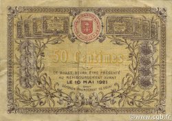 50 Centimes FRANCE régionalisme et divers Saint-Die 1916 JP.112.05 TB