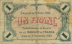 1 Franc FRANCE régionalisme et divers Saint-Dizier 1920 JP.113.19 TB