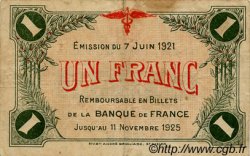 1 Franc FRANCE régionalisme et divers Saint-Dizier 1921 JP.113.22 TB