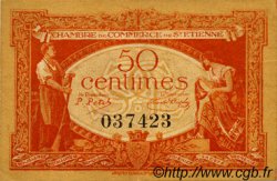 50 Centimes FRANCE régionalisme et divers Saint-Étienne 1921 JP.114.06 TTB à SUP