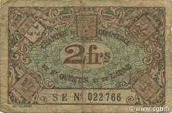 2 Francs FRANCE régionalisme et divers Saint-Quentin 1922 JP.116.09 TB