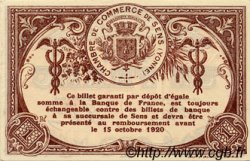 1 Franc FRANCE régionalisme et divers Sens 1915 JP.118.01 TTB à SUP