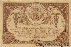 1 Franc FRANCE régionalisme et divers Sens 1916 JP.118.04 TTB à SUP