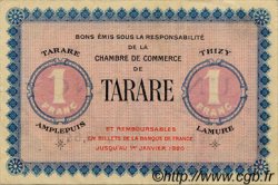 1 Franc FRANCE régionalisme et divers Tarare 1920 JP.119.08 TTB à SUP
