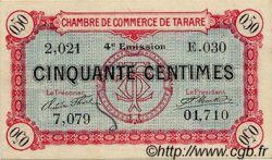 50 Centimes FRANCE régionalisme et divers Tarare 1922 JP.119.32 TTB à SUP