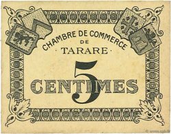 5 Centimes FRANCE régionalisme et divers Tarare 1920 JP.119.38 SPL à NEUF