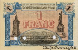 1 Franc Spécimen FRANCE régionalisme et divers Toulon 1916 JP.121.05 TTB à SUP