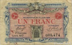 1 Franc FRANCE régionalisme et divers Toulon 1922 JP.121.36