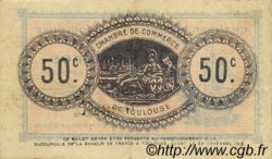 50 Centimes FRANCE régionalisme et divers Toulouse 1914 JP.122.01 TTB à SUP