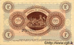 1 Franc FRANCE régionalisme et divers Toulouse 1914 JP.122.14 TTB à SUP