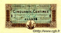 50 Centimes FRANCE régionalisme et divers Toulouse 1917 JP.122.22 SPL à NEUF