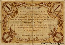 1 Franc FRANCE régionalisme et divers Tours 1915 JP.123.01 TB