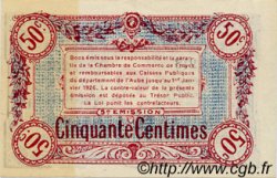 50 Centimes FRANCE régionalisme et divers Troyes 1918 JP.124.09 SPL à NEUF