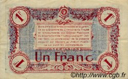 1 Franc FRANCE régionalisme et divers Troyes 1918 JP.124.12 TTB à SUP