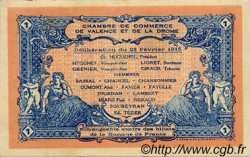 1 Franc FRANCE régionalisme et divers Valence 1915 JP.127.03 SPL à NEUF