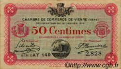 50 Centimes FRANCE régionalisme et divers Vienne 1916 JP.128.11 TTB à SUP