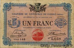 1 Franc FRANCE régionalisme et divers Vienne 1916 JP.128.12 TB