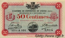 50 Centimes FRANCE régionalisme et divers Vienne 1916 JP.128.15 SPL à NEUF