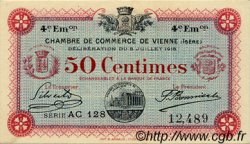50 Centimes FRANCE régionalisme et divers Vienne 1918 JP.128.21 SPL à NEUF