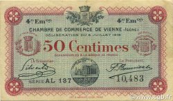 50 Centimes FRANCE régionalisme et divers Vienne 1918 JP.128.21 TTB à SUP
