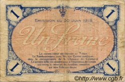 1 Franc FRANCE régionalisme et divers Villefranche-Sur-Saône 1918 JP.129.09 TB