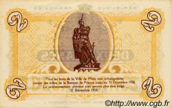 2 Francs FRANCE régionalisme et divers Metz 1918 JP.131.06 SPL à NEUF
