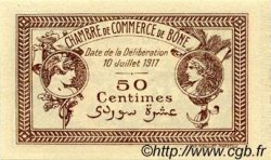 50 Centimes FRANCE régionalisme et divers Bône 1917 JP.138.04 SPL à NEUF