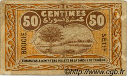 50 Centimes FRANCE régionalisme et divers Bougie, Sétif 1918 JP.139.03 TB