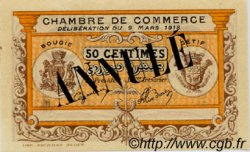50 Centimes Annulé FRANCE régionalisme et divers Bougie, Sétif 1918 JP.139.04 TTB à SUP