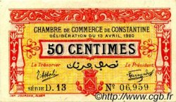 50 Centimes FRANCE régionalisme et divers Constantine 1920 JP.140.23 SPL à NEUF