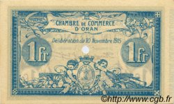 50 Centimes Spécimen FRANCE régionalisme et divers Oran 1915 JP.141.07 SPL à NEUF