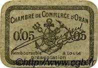 5 Centimes FRANCE régionalisme et divers Oran 1916 JP.141.48 TTB à SUP