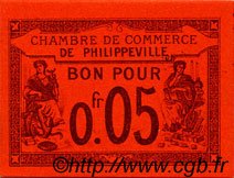 5 Centimes FRANCE régionalisme et divers Philippeville 1915 JP.142.12 SPL à NEUF