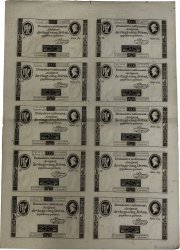 25 Livres Planche FRANCIA  1792 Ass.37a-p q.FDC