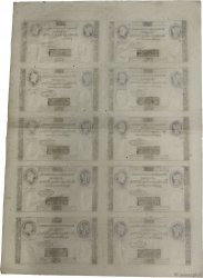 25 Livres Planche FRANCE  1792 Ass.37a-p UNC-