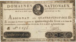 90 Livres Faux FRANCE  1790 Ass.08b