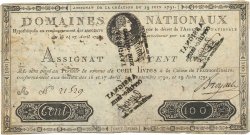 100 Livres Faux FRANCE  1791 Ass.15b