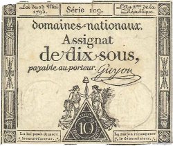 10 Sous FRANCE  1793 Ass.40b G