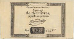 10 Livres FRANCE  1791 Ass.21a AU