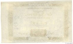 10 Livres filigrane royal FRANKREICH  1792 Ass.36a fST