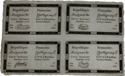 125 Livres Planche FRANKREICH  1793 Ass.44a-p VZ