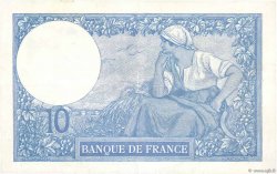 10 Francs MINERVE FRANCE  1920 F.06.04 VF+