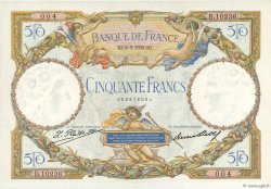 50 Francs LUC OLIVIER MERSON type modifié FRANCIA  1932 F.16.03 EBC a SC